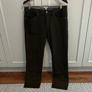 Peter Millar Olive Green EB66 Five Pocket Pant